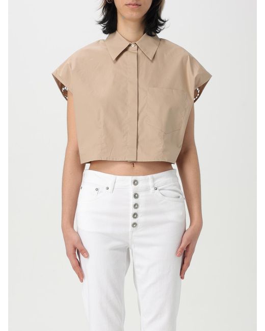 Dondup White Hemdbluse Damen