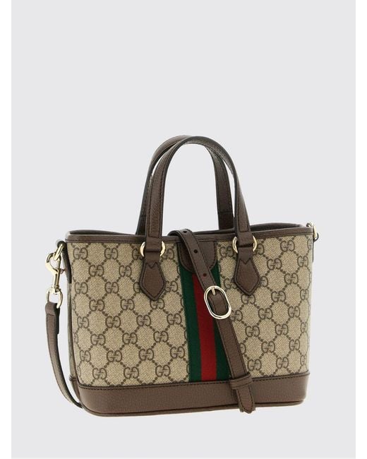 Gucci Multicolor Ophidia Gg Supreme Mini Handbag With Shoulder Strap