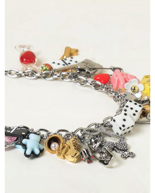 Collana The Sticker Charm di Marc Jacobs in Natural