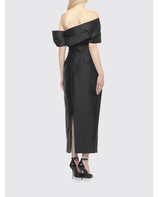 Solace London Black Dress