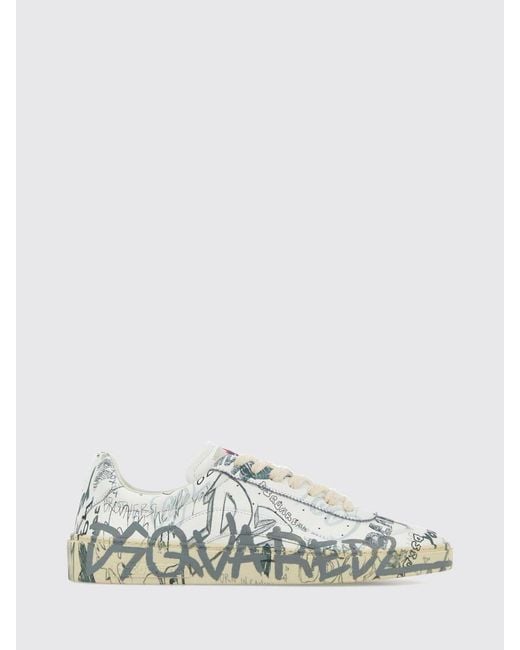 DSquared² White Sneakers for men
