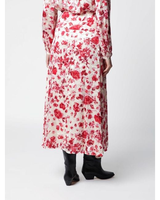 Isabel Marant Hilza Flared Midi Skirt