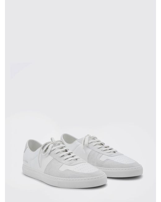 Common Projects White Leather Bball Sneakers for men