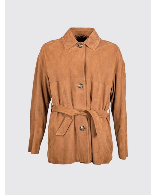 Peuterey Brown Suede Jacket