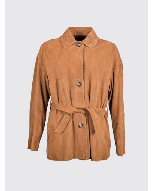 Peuterey Brown Suede Jacket