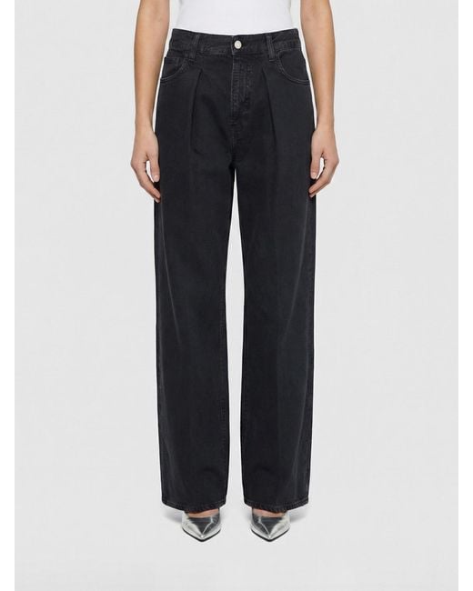 Haikure Blue Candy Wide Leg Denim Jeans