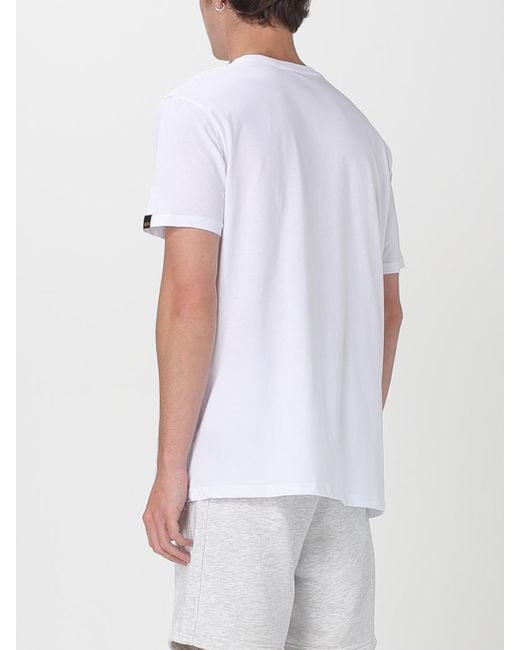 Camiseta Hombre Alpha Industries de hombre de color White