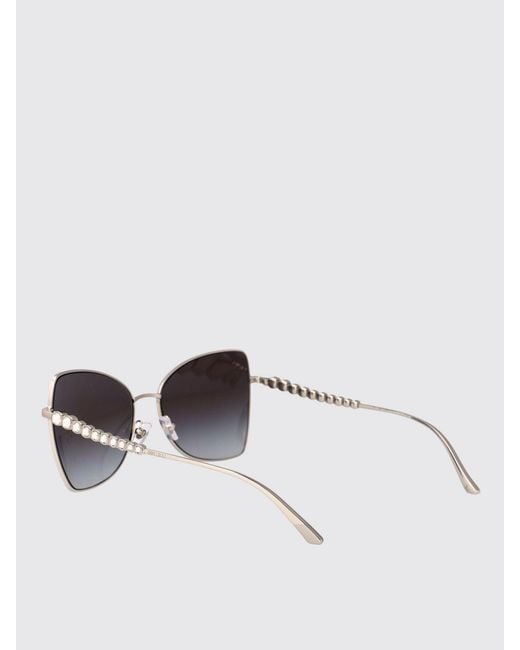 Jimmy Choo Metallic 0Jc4010B Metal Sunglasses With Set Rhinestones