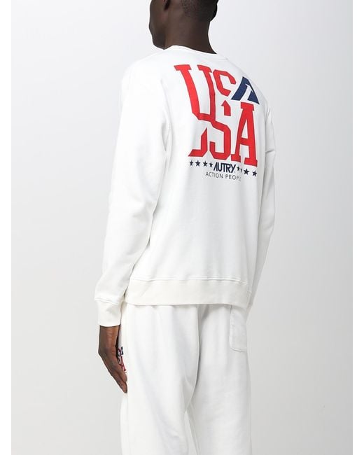 Sudadera Hombre Autry de hombre de color White