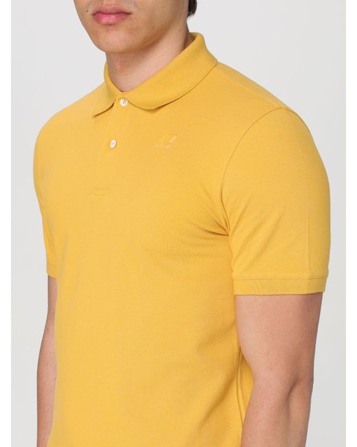 K-Way Orange Polo Shirt for men