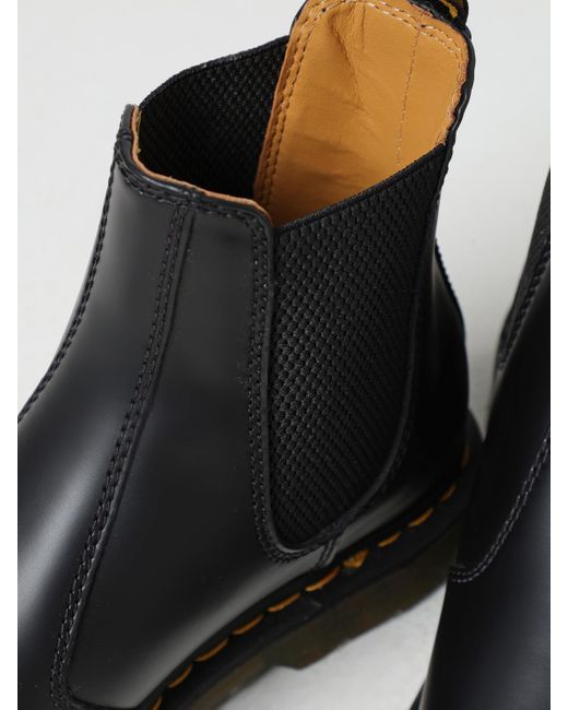 Dr. Martens Black Flache Stiefeletten Damen