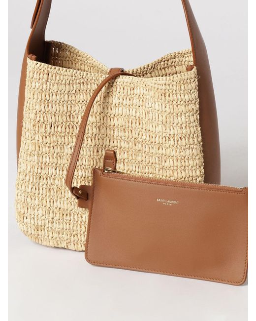 Saint Laurent Natural Shoulder Bag