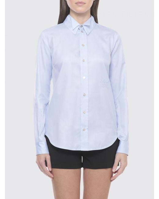 Elisabetta Franchi White Classic Cotton Shirt