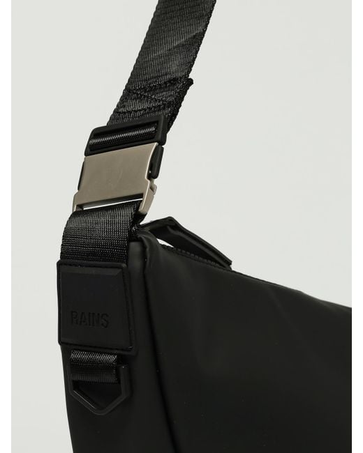 Rains Black Schultertasche Damen