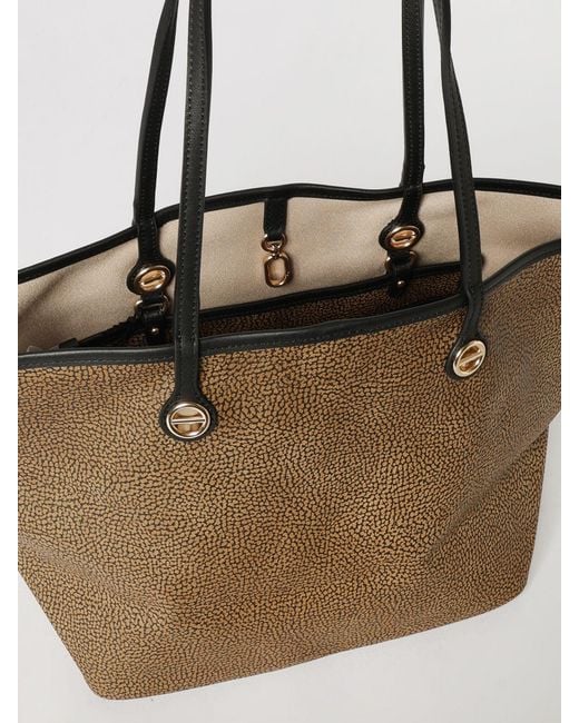 Borbonese Natural Shoulder Bag