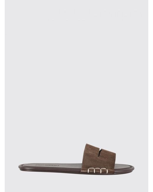 J.W. Anderson Brown Penny Slippers