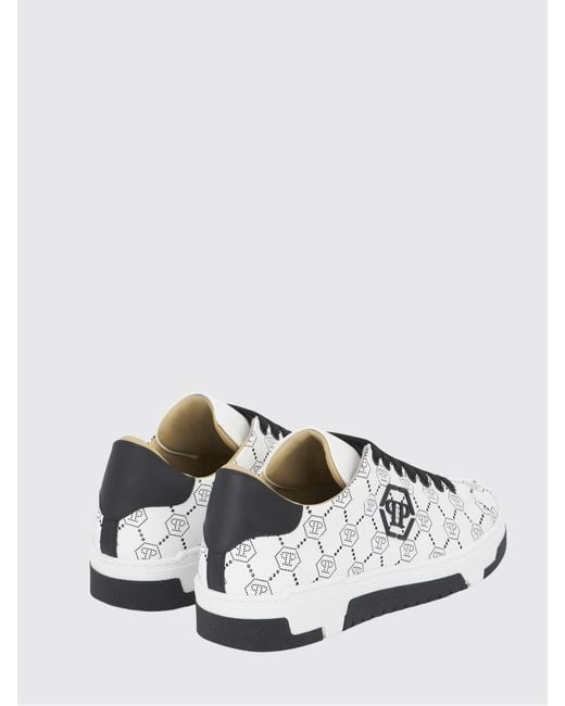 Philipp Plein White Trainers for men