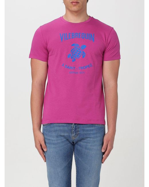 Camiseta Vilebrequin de hombre de color Purple