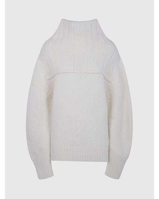 Pullover Di Lana di Dries Van Noten in White da Uomo
