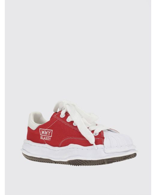 Sneakers Blakey di Maison Mihara Yasuhiro in Red da Uomo