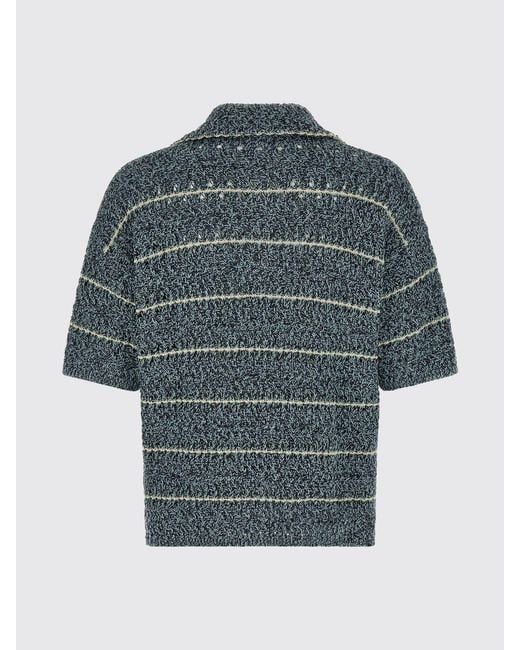 Roberto Collina Blue Polo Shirt for men