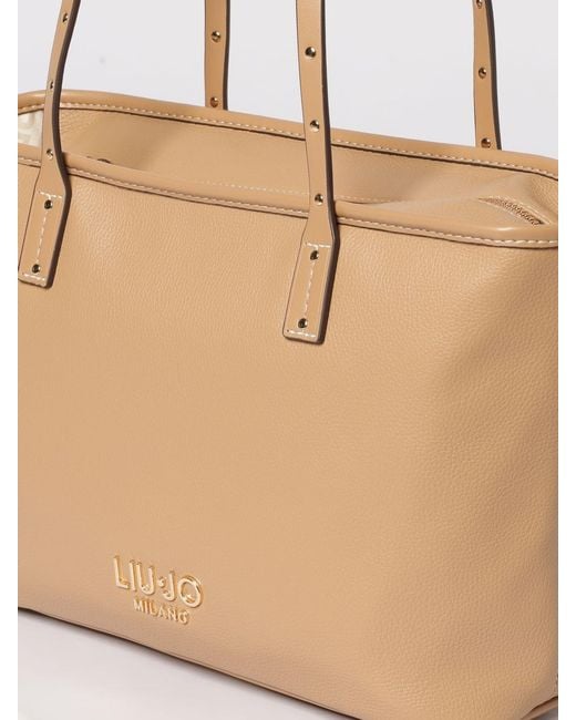 Liu Jo Natural Grained Faux Leather Bag