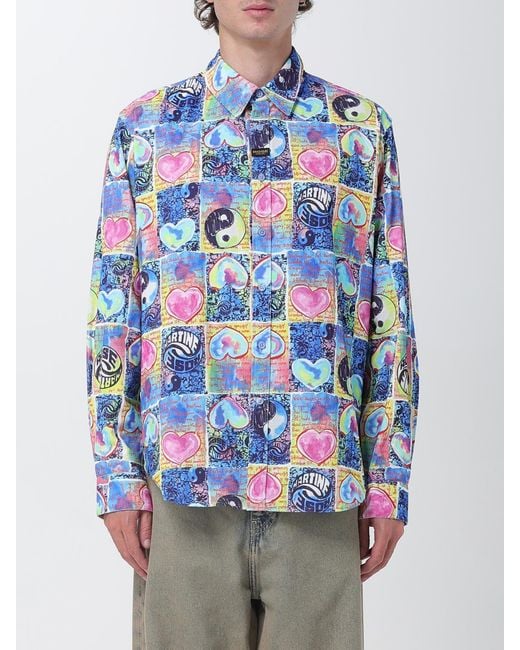 Camisa Hombre Martine Rose de hombre de color Blue