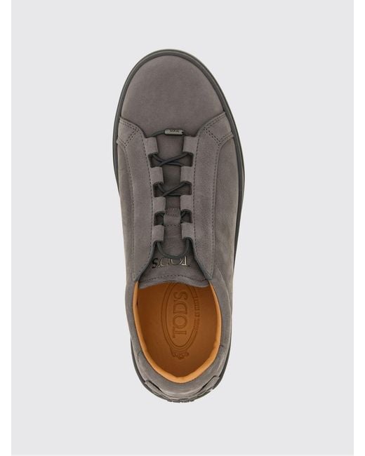 Tod's Gray Sneakers for men