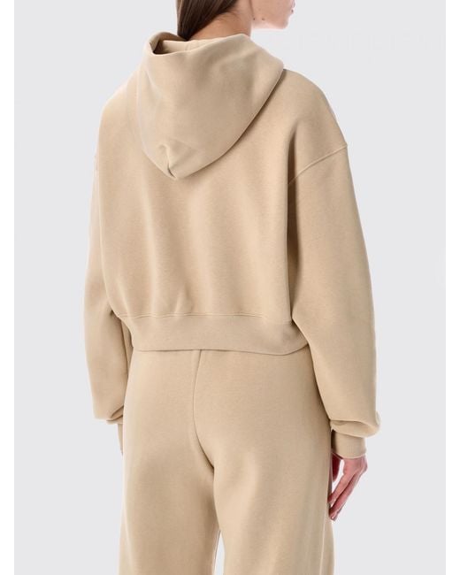 Nike Natural Phoenix Fleece Cotton Blend Sweatshirt
