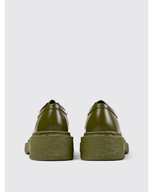 Camper Green Brogue Shoes for men