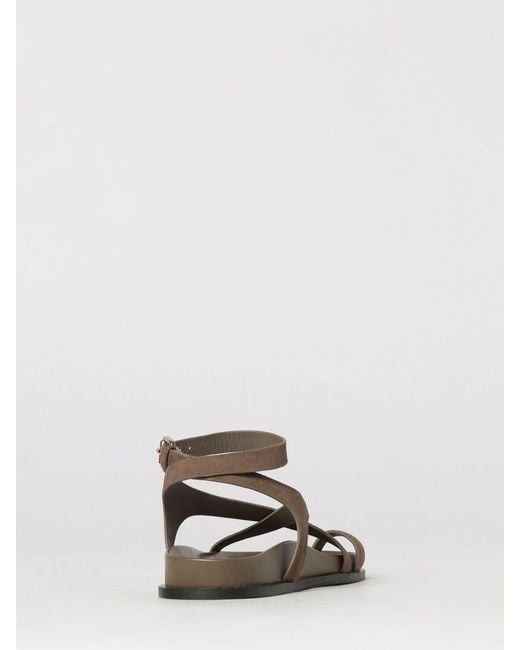 A.Emery Natural Heeled Sandal