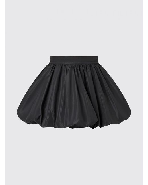 Patou Black Polyester Balloon Skirt