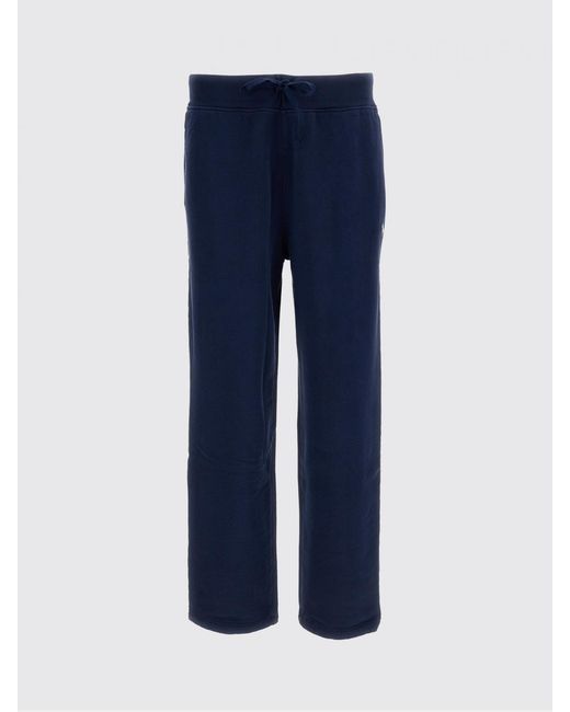 Polo Ralph Lauren Blue Cotton Jogging Trousers for men