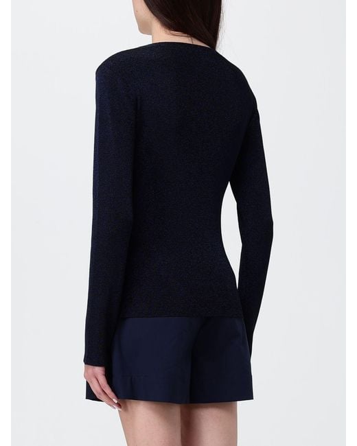 Fabiana Filippi Blue Cashmere Pullover
