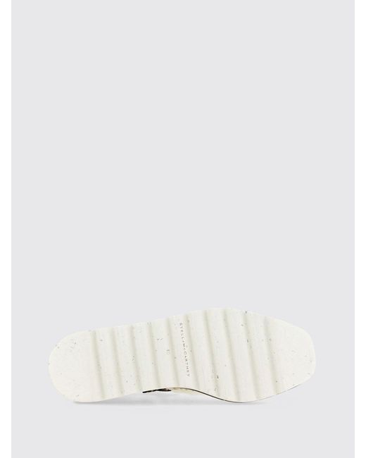 Stella McCartney Natural Gaia Organic Cotton Canvas Wedge Espadrilles