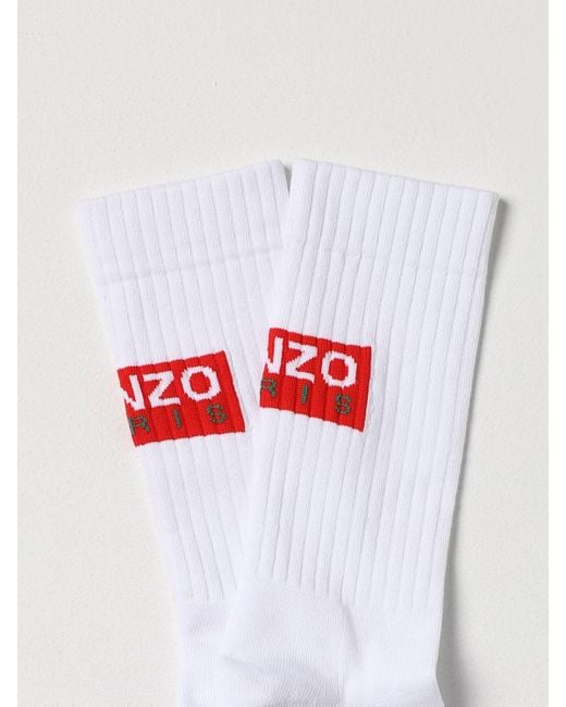Calcetines Hombre KENZO de hombre de color White