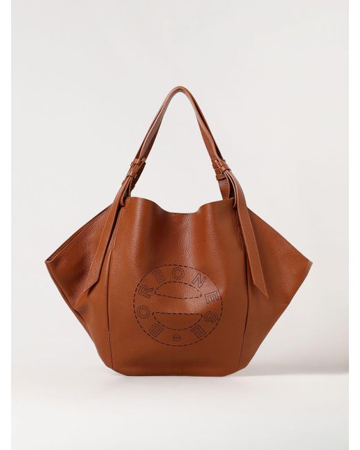 Borbonese Brown Shoulder Bag