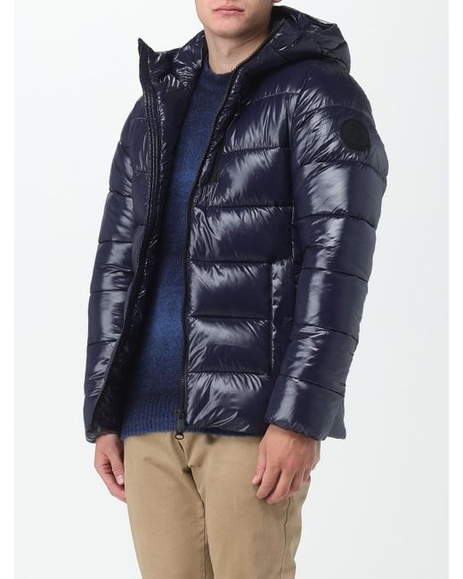 Save The Duck Blue Jacket for men