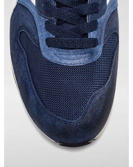 Sneakers Conquest in pelle e mesh used di Diadora in Blue da Uomo