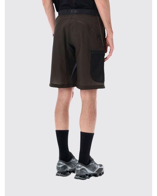 And Wander Black Technical Fabric Shorts for men