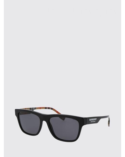 Burberry Gray 0Be4293 Acetate Sunglasses for men