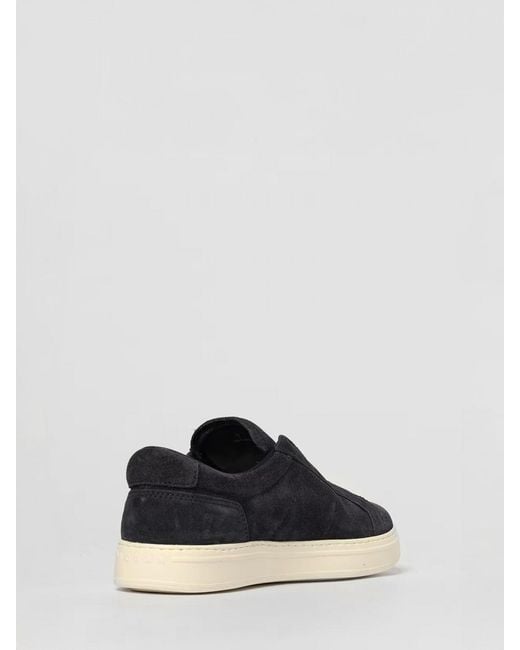 Hogan Blue H-Tv Suede Sneakers for men
