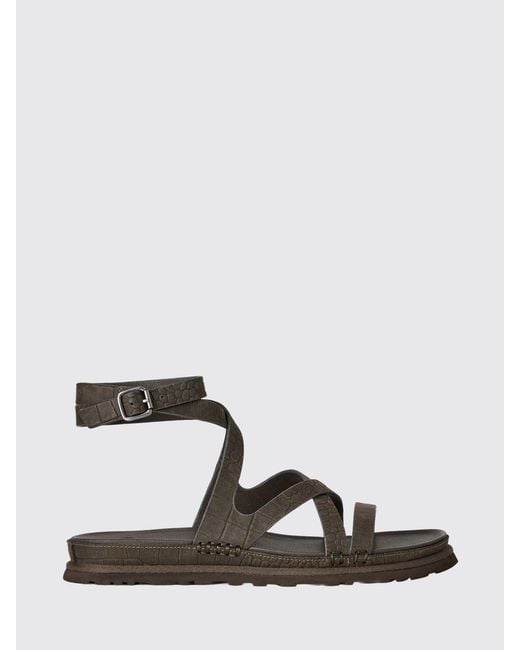 Ugg Gray Heeled Sandal