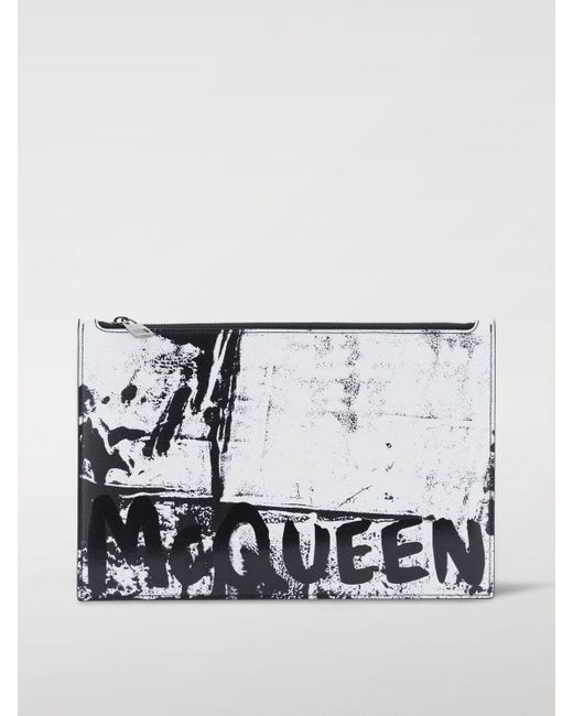 Alexander McQueen Metallic Briefcase for men