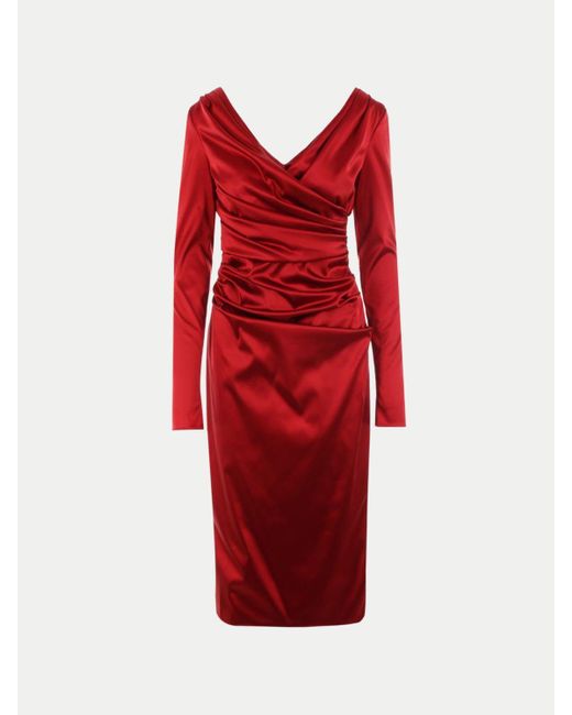 Dolce & Gabbana Red Kleid