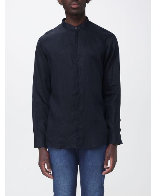 ARMANI EXCHANGE Blue Shirt for men