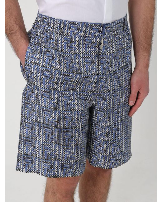 Fendi Shorts in Blue für Herren