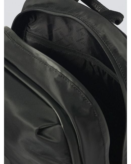 Premiata Black Wonder Canvas Backpack for men