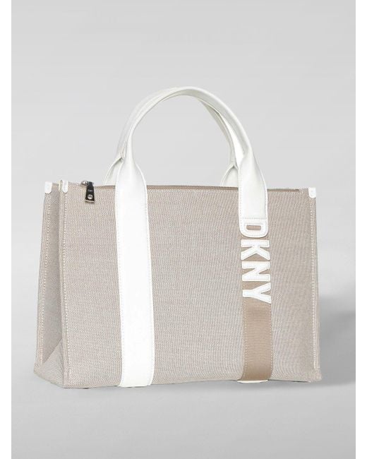 DKNY White Handtasche