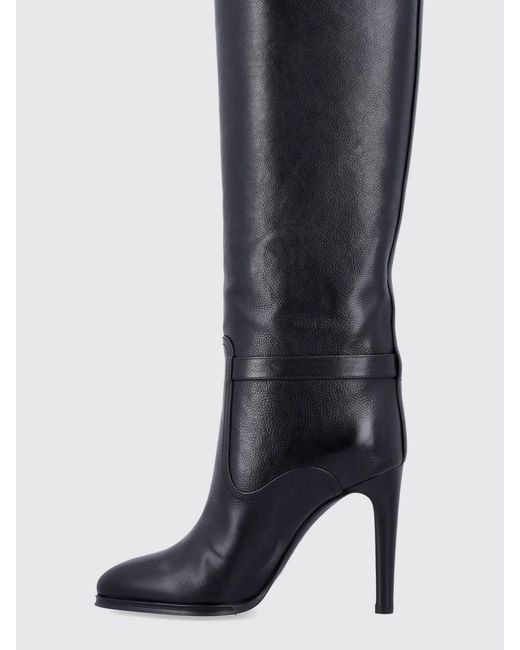 Saint Laurent Black Flache Schuhe Damen